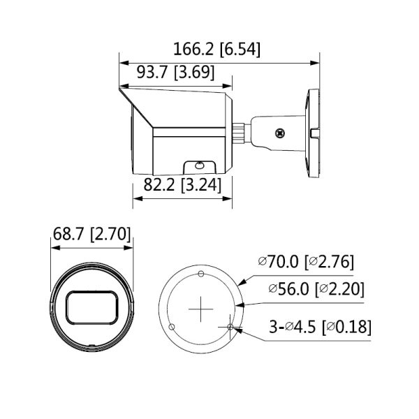 Kompaktná IP kamera Dahua IPC-HFW2431S-S-0280B-S2 4 Mpx - Image 4