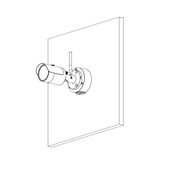 Kompaktná IP kamera s Wi-Fi Dahua IPC-HFW1435S-W-0280B-S2 4 Mpx - Image 2