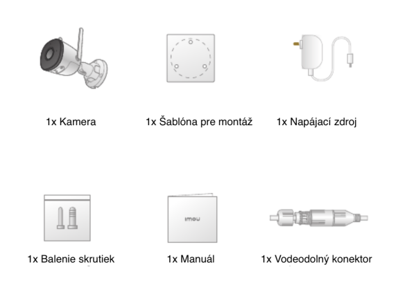 Wifi kamera Dahua Imou Bullet 2C 4Mpx IPC-F42P-D - Image 4