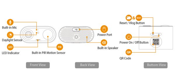 Wifi kamera Dahua Imou Cell go 3Mpx IPC-B32P-V2 bez drôtov - Image 7