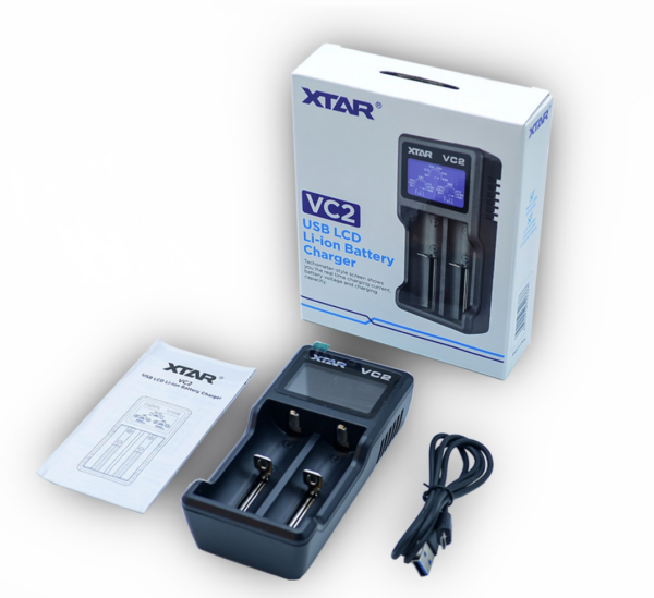 Xtar VC2 Nabíjačka 2 batérií 18650 a 21700 - Image 3